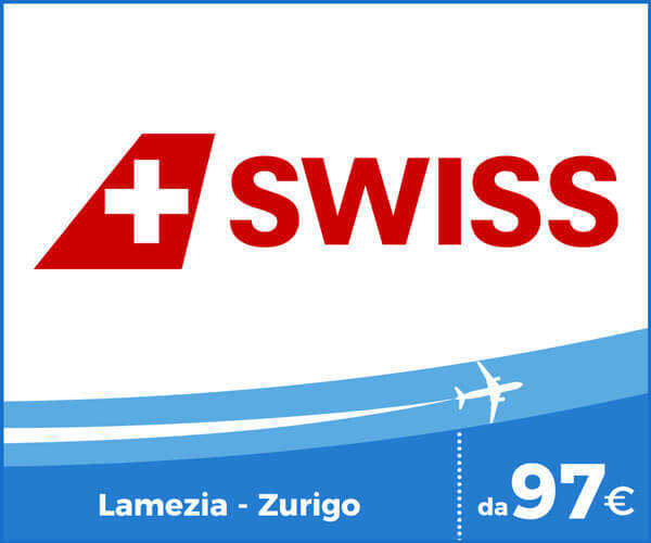 Swiss voli Aeroporto Lamezia Terme - Zurigo