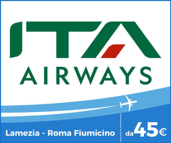 ITA Airways Lamezia Terme Roma Fiumicino