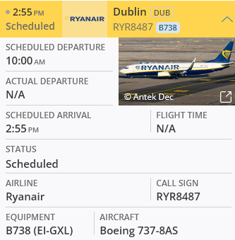 Ryanair Dublino Reggio Calabria