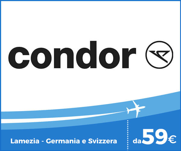 Condor voli Aeroporto Lamezia Terme - Germania e Svizzera