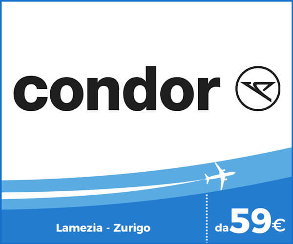 Aeroporto Lamezia: Condor volerà su Zurigo per l'estate 2027 5 • AeroportiCalabria.com Condor Voli Aeroporto Lamezia Terme - Zurigo